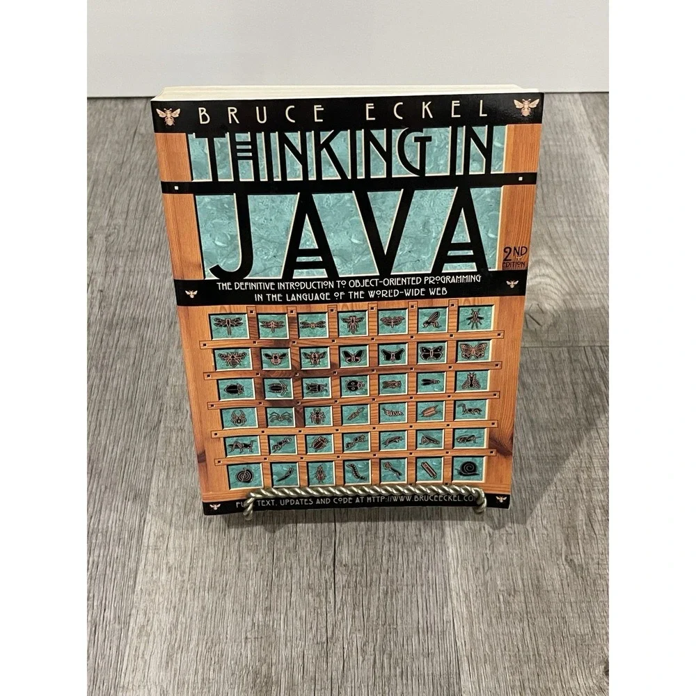 Thinking‎ in Java by Bruce Eckel (2000, CD-ROM / Trade Paperback)